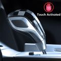 7 Color Light LED Crystal Gear Shift Knob Universal Decoration - Logo Suzuki -. 