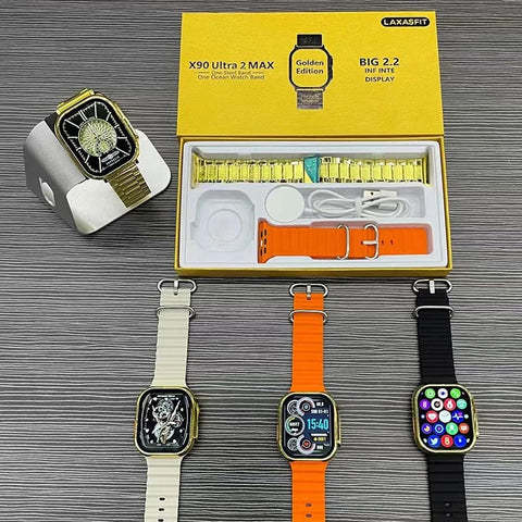 X90%20Ultra%202%20Max%20Golden%20Edition:%20Bluetooth%20Calling,%20Wireless%20Charging,%20Fitness%20Tracker%20Smartwatch%20with%202%20Straps%20x90%20ultra%202%20max%20(Black%20or%20golden)%20-%20Image%207
