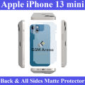 Apple iPhone 13 mini Complete all Sides Border Protector + Back Matte Protector For Apple iPhone 13 mini. 