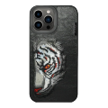 Nimmy 3D Embraided Lion Face Case Cover for Apple iPhone 13 Pro Max – Black. 