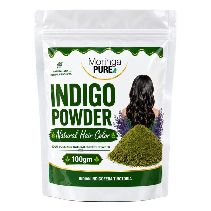 Indigo Powder Pakistan Imported Indigofera Tinctoria 100g