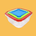 Kitchen Storage Box 3 in 1 , Hygienic Food Storage Box , Picnic Storage Box For Multi-Purpose Use/ Boxes with Attractive Colors. 