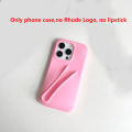 Lip Gloss Lipstick Lip Balm Phone Case for iPhone 6 6s 7 8 X XS XR 11 12 13 14 15 Plus Pro Max Silicone Lipgloss Holder Cover. 