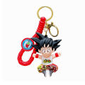 Creative Cartoon Anime Dragon Ball Hand Rope Keychain Trendy Blind Box Doll Backpack Pendant Sun Wukong Small Gift. 