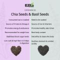 Chia Seeds 200g (Tukham e Daudi) Pouch Pack. 