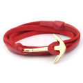 Classic Fashion Anchor Bracelet Men Braid Multilayer Rope Leather Bracelet For Men Women. 