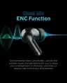 Audionic Airbud 550 Quad MIC ENC Earbuds | Gaming Mode | IPx4 Water Proof TWS Wireless Earbuds With 26 Hour Playtime Bluetooth Ear buds And Headphones. 