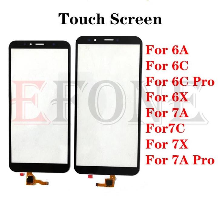For Huawei Honor 6A 6C 6X 7A 7C 7X Pro Outer Screen Digitizer Sensor Touch Panel LCD Display Front Glass Repair Parts