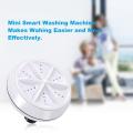 Mini Portable Ultrasonic Turbine Washing Machine Turner USB Powered. 