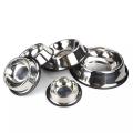 Stainless steel pet feeding bowl (small). 