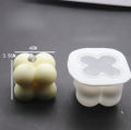 Buy One Get Free One Cube Candle Mold/ Bubble Candle Mould  /3D Bubble Silicone/ Mold  Soap Molds  / Mini Bubble Mold. 
