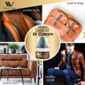 WBM Shoe Cream - For All Colors Instant Shine Shoe Polish with Cleaning Sponge - 50ML. 
