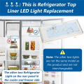 W10515058 Refrigerator Main LED Light in Fridge for WRS325FDAM02 WRS325FDAM04 WRS325FDAM WRS325FDAB02 Easy Install. 