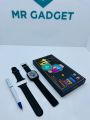 T watch X series 10  Smart Watch for men And Women Bluetooth calling Full Touch Screen Digital smart Watch With 2 Straps. 