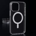 iPhone 7, X/XS to 17 Pro Max Magnetic MagSafe Compatible TPU Case | Transparent Shockproof Protector. 