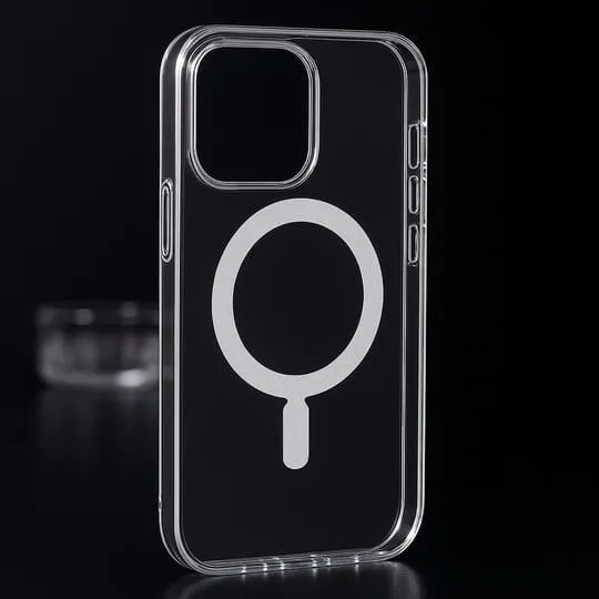 iPhone%207,%20X/XS%20to%2017%20Pro%20Max%20Magnetic%20MagSafe%20Compatible%20TPU%20Case%20%7C%20Transparent%20Shockproof%20Protector%20-%20Image%207