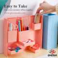 Colorful Storage Box  Foldable Magnetic Makeup & Stationery Organizer Cute Portable Design Desktop Organizer - 1415. 