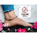 New Anklet for women girl payel nupur indian metal china thread with adjutable knot পায়েল নূপুর. 