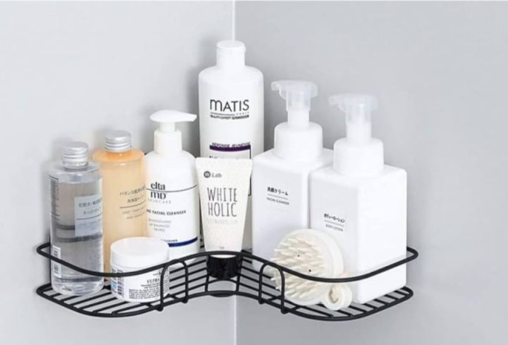 2%20Pcs%20Kitchen%20/%20bathroom%20punch%20Storage%20rack%20wall%20mount%20multipurpose%20shampoo%20and%20accessories%20holder%20-%20Image%202