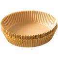 【HOT】 50/100Pcs Air Fryer Disposable Paper Liner Non-Stick Barbecue Plate Round Oven Pan Pad For 16Cm Air Fryer Micro-Wave. 