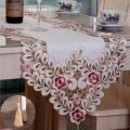 New Table Runner Embroidered Floral Table Cloth Pattern:#1 flower Size:40X150cm. 