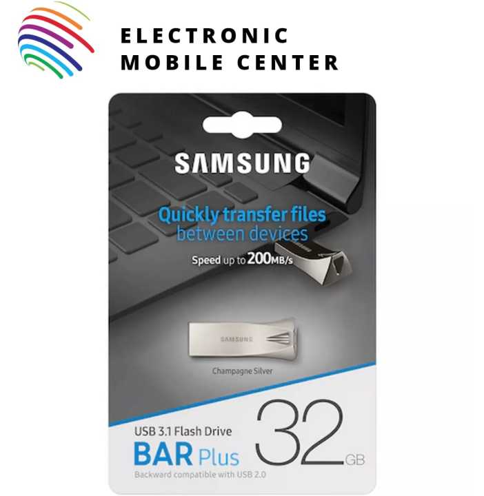 SAMSUNG Bar Plus USB 3.1 Flash Drive 32GB