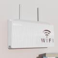 WiFi Router Storage Box Rack Wall-mounted Punch-free Living Room Wall Set-top Box Line Finishing. 
