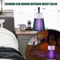 Abhsant Mosquito Killer Lamp 2021 New Electric Shock Mosquito Lamp Purple Light Fly Trap DC 5V USB Killer Mute LED Night Light Mosquito Killer Pest Control (Color Multi) ORIGINAL UK ZONE STOCK. 