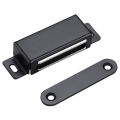Magnetic Door Catch Strong Heavy Duty Cupboard Magnets Kitchen 40kg Door Black For Sliding Doors Screen Doors. 