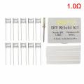 DIY Rebuilt Kit 0.8/1.0Ω Replacement Coil for GEEKvape-Z/vaperesso-gtx Mesh Coil MJ. 