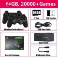 M8 HDMI Game Stick Lite Console – 64GB, 2.4G Wireless Controllers, 4K, 20,000 Retro Games, Plug And Play. 