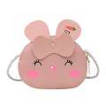 1 x Animal Shape Kids Messenger Bag Cartoon Animal Shape Children's Shoulder Bag Messenger Bag Kids Girls Boys Animal Bag Crossbody Design Purse Handbags Bags PU Leather Cute Rabbit Bear Mouse Tiger Accessories Bag Gift. 
