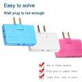 3 In 1 Universal Rotating Wall Socket and | 2 Pin Shoe Male Plug Switch | For Homes Offices Travel Kitchen. 