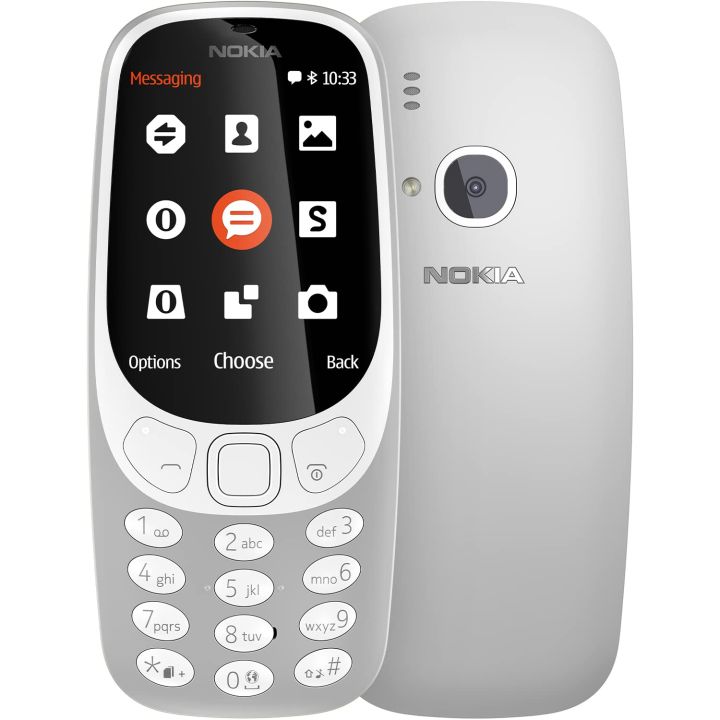 Nokia 3310 Feature Phone Keypad Mobile Dual Sim PTA Approved - 1 Year warranty With Memory Card Support
