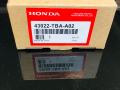 Honda Civic, turbo, X Genuine Rear disc Pads 2016-2021. 