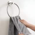 towel ring towel stand  ring shape stainless steel tawal holder for bathroom  Kitchen Bath Towel Holder Hangers Wall Mount Storage Stainless Steel toliya stand tolya. 