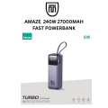 AMAZE A240 240W 27000MAH FAST POWERBANK. 