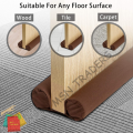 Door Draft & Dust & Air Stopper (Insect Protector) (32 to 40 inches) -(Brown). 