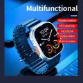 S100 Smart Watch Ultra 2 7 In 1 Straps 49mm 2.02inch Full Touch Screen Sport Fitness Watch Smartwatch Super Amoled Display Water proof IP67 with Protective Case. 