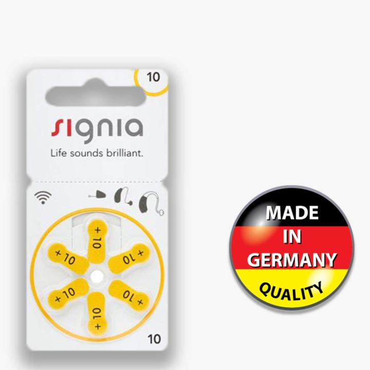 Siemens%20Hearing%20Aid%20Batteries%20-%20Signia%20Hearing%20Aids%20Battery%20-%20Size%20+10%20Yellow%20-%20Image%205