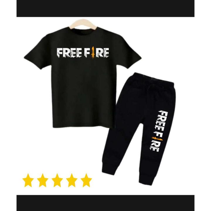 Summer Tracksuit For Kids (T-Shirt + Trouser)