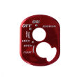 FG Aluminum Motorcycle Ignition Switch Key Lock Cover Motorbike Accessories For Honda Beat Vario Wave Pcx V1 V2 wh100t 125t 110t. 