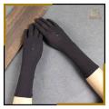 BIN-B Cotton Hijab Gloves Sun-Block for Women-Skin Color. 