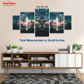 Picture frames, wall hanging, 24x48 - 101-200 Fix photo frame 5 pieces, set of picture frame, home decoration items, home décor, decorating items, frames, set of 5 frames, Frame House. 