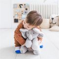 Hide and Seek Elephant Baby Animal Plush Toy Ears Move Electric Music Toy Play Games Talking Singing Dolls for Toddlers Gift. 