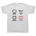 Check Engine Light T Shirts Men T-shirt New Summer Short Sleeve O-neck Cotton Tshirt Men Mechanic Repair Tees Tops. 