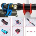 Sofirn Flashlight Silicone Strap Bike Front Light Holder Bicycle Handlebar Fixing Tie Bicycle Torch Flashlight Mount Color mixin. 