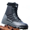 Long Outdoor Boots Breathable Desert Hiking DMS, Desert hiking boots, outdoor boots, breathable boots, mid-calf boots, microfiber boots, PU lining, lace-up desert boots, rubber outsole boots, hiking footwear, beige boots, black boots. 