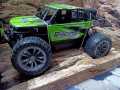 Remote Control Metal off roader car with high speed, big wheels and remote in big size for boys. 