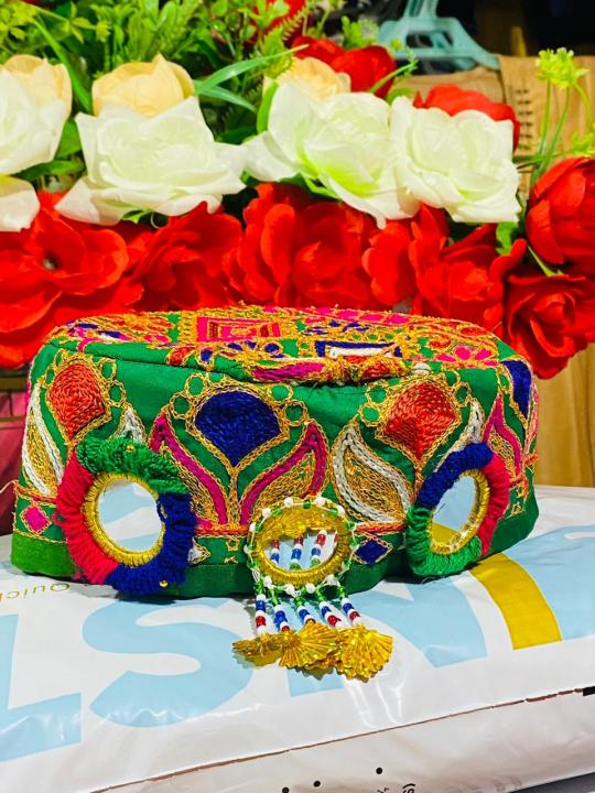 Stylish Pathani Cap for Girls – Traditional Pakol Hat in Soft Wool ...